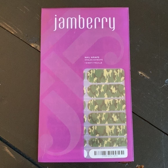 JAMBERRY Nail Wraps - Army Camo - Picture 7 of 10